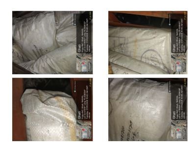 Rain Water Affected Stock of Polybags