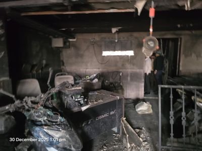 Fire Affected Stock of EV Scooter, Accessories & their Parts & other electronic devices