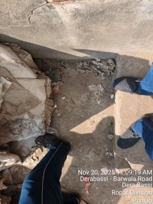 Water Damaged Paper Sheet and Paper Boxes