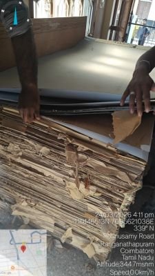 Water Affected Stock of Laminate Sheets