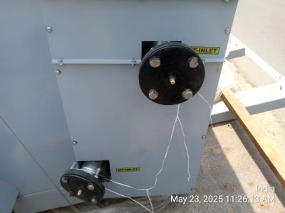 Radiator Model FCW496 12 - 102, without with F class insulation, Motor Rating 3.7 kW,6 pole motor Make ABB, IE3, Isolator switch and Fans