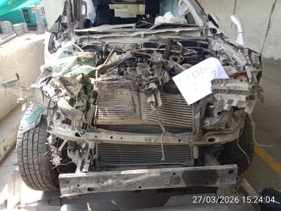 Accidental Damaged Fortuner