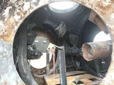 Gear box with accessories, Main shaft, Main bearing and bearing housing - SUZLON S120/140 2.1 Mw Wind Turbine.