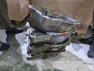 Damaged Stock of Spare Parts