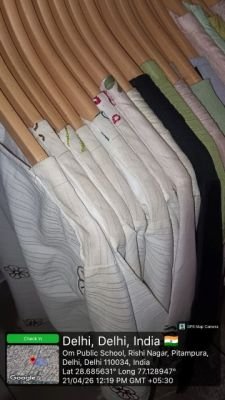Fire, Burnt or Smoke Damaged Stock of Readymade Garments