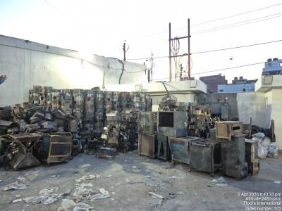 DAMAGED SS SCRAP (i.e. UTENSILS OF SS GRADE 202) APPROX. 17,726 KGS.