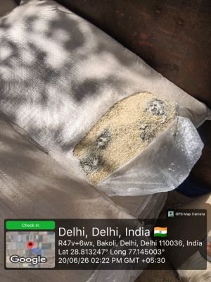 Damaged Stock of Rice