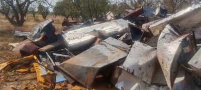 Scrap Madeup of Mild Steel: Stands, Blowers and Others Structural Items, Etc)