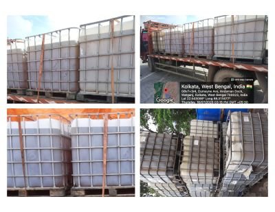 Water Contaminated Damaged stock of Lubricating Oil