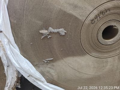 Damaged Stock of Paper Roll