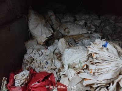 Damaged Stock of Polyester granules (LDPE & HDPE) and HM bags