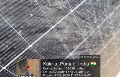 Damaged Due to Heavy rain and Storm affected stock of Solar Modules