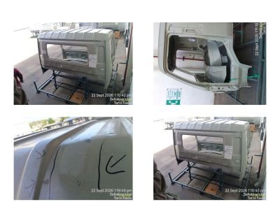 Damaged Truck Cabin