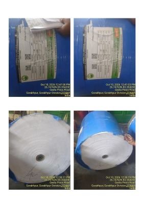 Water Affected Stock of Supernova Paper Reel